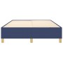 Blue fabric bed frame 140x190 cm by vidaXL, Beds and slatted bases - Ref: Foro24-3120959, Price: 128,56 €, Discount: %