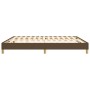 Estructura de cama tela marrón oscuro 180x200 cm de vidaXL, Camas y somieres - Ref: Foro24-3120633, Precio: 135,28 €, Descuen...