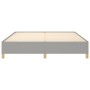 Light gray fabric bed frame 160x200 cm by vidaXL, Beds and slatted bases - Ref: Foro24-3120969, Price: 142,27 €, Discount: %