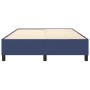 Estructura de cama de tela gris taupe azul 140x200 cm de vidaXL, Camas y somieres - Ref: Foro24-3120868, Precio: 145,99 €, De...