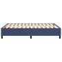 Estructura de cama de tela gris taupe azul 140x200 cm de vidaXL, Camas y somieres - Ref: Foro24-3120868, Precio: 145,99 €, De...