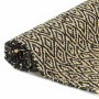 Hand-woven leather and cotton chindi rug 160x230 cm black by vidaXL, Rugs - Ref: Foro24-133987, Price: 61,81 €, Discount: %