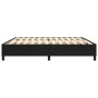 Box spring bed frame black fabric 200x200 cm by vidaXL, Beds and slatted bases - Ref: Foro24-3120888, Price: 147,73 €, Discou...