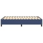 Blue fabric bed frame 120x200 cm by vidaXL, Beds and slatted bases - Ref: Foro24-3120852, Price: 123,52 €, Discount: %