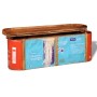 Recycled solid wood storage bench by vidaXL, Banks - Ref: Foro24-241633, Price: 259,24 €, Discount: %