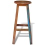 Solid recycled wood bar stool by vidaXL, Kitchen stools - Ref: Foro24-241647, Price: 137,29 €, Discount: %