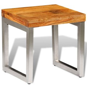 Mesa de centro de madera maciza de sheesham de vidaXL, Mesas de centro - Ref: Foro24-242123, Precio: 88,99 €, Descuento: %