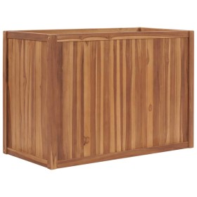 Arriate elevado madera maciza de teca 100x50x70 cm de vidaXL, Maceteros y jardineras - Ref: Foro24-48972, Precio: 195,95 €, D...