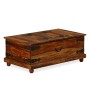 Solid sheesham wood storage trunk 90x50x35 cm by vidaXL, Storage trunks - Ref: Foro24-243947, Price: 283,99 €, Discount: %