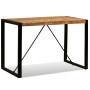 Mesa de comedor de madera maciza reciclada 120 cm de vidaXL, Mesas de cocina y de comedor - Ref: Foro24-243998, Precio: 267,8...