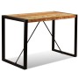 Mesa de comedor de madera maciza reciclada 120 cm de vidaXL, Mesas de cocina y de comedor - Ref: Foro24-243998, Precio: 267,8...