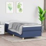 Estructura de cama de tela azul 90x190 cm de vidaXL, Camas y somieres - Ref: Foro24-3120927, Precio: 105,99 €, Descuento: %