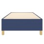 Estructura de cama de tela azul 90x190 cm de vidaXL, Camas y somieres - Ref: Foro24-3120927, Precio: 105,99 €, Descuento: %