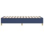 Estructura de cama de tela azul 90x190 cm de vidaXL, Camas y somieres - Ref: Foro24-3120927, Precio: 105,99 €, Descuento: %