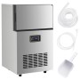 Silver ice cube maker 45kg/24h by vidaXL, ice machines - Ref: Foro24-153682, Price: 378,54 €, Discount: %