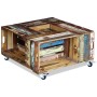 Solid recycled wood coffee table 70x70x35 cm by vidaXL, Coffee table - Ref: Foro24-243306, Price: 193,01 €, Discount: %