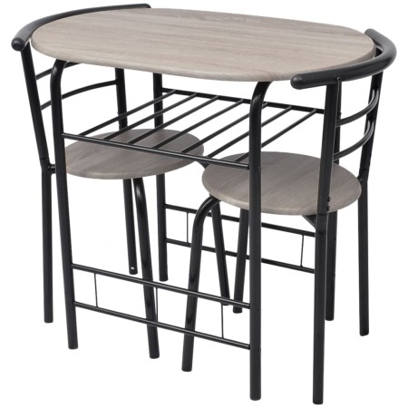 MDF-Frühstücksbar-Set von vidaXL, Möbelsets für Küchen und Esszimmer - Ref: Foro24-243001, Preis: 106,73 €, Rabatt: %