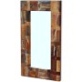 Recycled solid wood mirror 80x50 cm by vidaXL, Mirrors - Ref: Foro24-243329, Price: 116,54 €, Discount: %