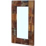 Recycled solid wood mirror 80x50 cm by vidaXL, Mirrors - Ref: Foro24-243329, Price: 116,54 €, Discount: %