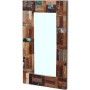 Recycled solid wood mirror 80x50 cm by vidaXL, Mirrors - Ref: Foro24-243329, Price: 116,54 €, Discount: %