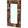 Recycled solid wood mirror 80x50 cm by vidaXL, Mirrors - Ref: Foro24-243329, Price: 116,54 €, Discount: %