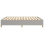 Estructura de cama gris claro tela 180x200 cm de vidaXL, Camas y somieres - Ref: Foro24-3120977, Precio: 148,52 €, Descuento: %