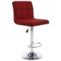 Kitchen stools 2 units synthetic leather red wine color by vidaXL, Kitchen stools - Ref: Foro24-323639, Price: 127,99 €, Disc...