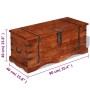 Solid Wood Storage Chest by vidaXL, Storage trunks - Ref: Foro24-244049, Price: 199,69 €, Discount: %