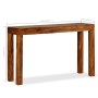 Solid Sheesham wood console table 120x35x75 cm by vidaXL, Side tables - Ref: Foro24-243949, Price: 158,06 €, Discount: %