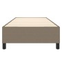 Taupe gray fabric bed frame 90x190 cm by vidaXL, Beds and slatted bases - Ref: Foro24-3120826, Price: 106,25 €, Discount: %