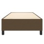 Brown fabric bed frame 100x200 cm by vidaXL, Beds and slatted bases - Ref: Foro24-3120841, Price: 110,99 €, Discount: %