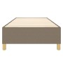 Estructura de cama de tela gris taupe 100x200 cm de vidaXL, Camas y somieres - Ref: Foro24-3120941, Precio: 102,95 €, Descuen...