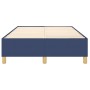 Estructura de cama de tela azul 120x200 cm de vidaXL, Camas y somieres - Ref: Foro24-3120951, Precio: 132,99 €, Descuento: %