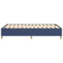 Estructura de cama de tela azul 120x200 cm de vidaXL, Camas y somieres - Ref: Foro24-3120951, Precio: 132,99 €, Descuento: %