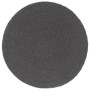 Round placemat 6 pcs plain dark gray cotton 38 cm by vidaXL, Placemats - Ref: Foro24-133847, Price: 28,04 €, Discount: %