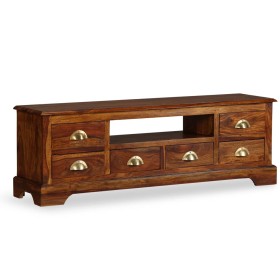 Solid sheesham wood TV cabinet 120x40x30 cm by vidaXL, TV Furniture - Ref: Foro24-243940, Price: 346,34 €, Discount: %