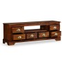 Solid sheesham wood TV cabinet 120x40x30 cm by vidaXL, TV Furniture - Ref: Foro24-243940, Price: 346,99 €, Discount: %