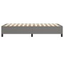 Dark gray fabric bed frame 90x200 cm by vidaXL, Beds and slatted bases - Ref: Foro24-3120831, Price: 108,15 €, Discount: %