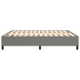 Dark gray fabric bed frame 160x200 cm by vidaXL, Beds and slatted bases - Ref: Foro24-3120871, Price: 132,13 €, Discount: %