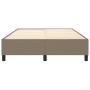 Taupe gray fabric bed frame 140x200 cm by vidaXL, Beds and slatted bases - Ref: Foro24-3120866, Price: 146,89 €, Discount: %