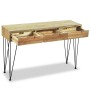 Mesa consola de teca maciza 120x35x76 cm de vidaXL, Mesas auxiliares - Ref: Foro24-244573, Precio: 161,85 €, Descuento: %