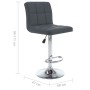 Kitchen stools 2 units synthetic leather gray by vidaXL, Kitchen stools - Ref: Foro24-323638, Price: 128,27 €, Discount: %