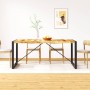 Solid rough mango wood dining table 180 cm by vidaXL, Kitchen and dining tables - Ref: Foro24-243997, Price: 259,99 €, Discou...