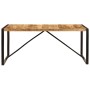 Mesa de comedor de madera maciza de mango rugosa 180 cm de vidaXL, Mesas de cocina y de comedor - Ref: Foro24-243997, Precio:...