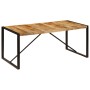 Mesa de comedor de madera maciza de mango rugosa 180 cm de vidaXL, Mesas de cocina y de comedor - Ref: Foro24-243997, Precio:...