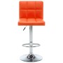 Küchenhocker 2 Einheiten orangefarbenes Kunstleder von vidaXL, Küchenhocker - Ref: Foro24-323640, Preis: 128,42 €, Rabatt: %