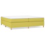 Estructura de cama de tela verde 200x200 cm de vidaXL, Camas y somieres - Ref: Foro24-3120992, Precio: 124,99 €, Descuento: %