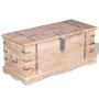 Baúl de almacenamiento de madera de acacia de vidaXL, Baúles de almacenamiento - Ref: Foro24-244053, Precio: 272,53 €, Descue...