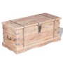 Baúl de almacenamiento de madera de acacia de vidaXL, Baúles de almacenamiento - Ref: Foro24-244053, Precio: 272,53 €, Descue...