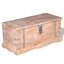 Baúl de almacenamiento de madera de acacia de vidaXL, Baúles de almacenamiento - Ref: Foro24-244053, Precio: 272,53 €, Descue...